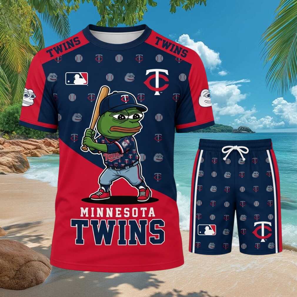 Minnesota Twins Pepe Frog Baseball Shirt