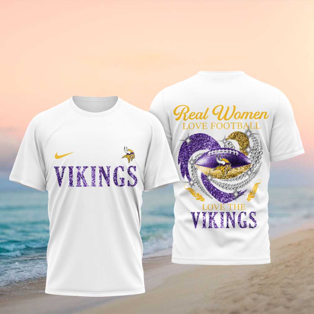 Minnesota Vikings Football Team 2026 Retro Women Shirt
