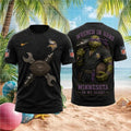 Minnesota Vikings Turtle Mechanic Wrench In Hand Football Shirt