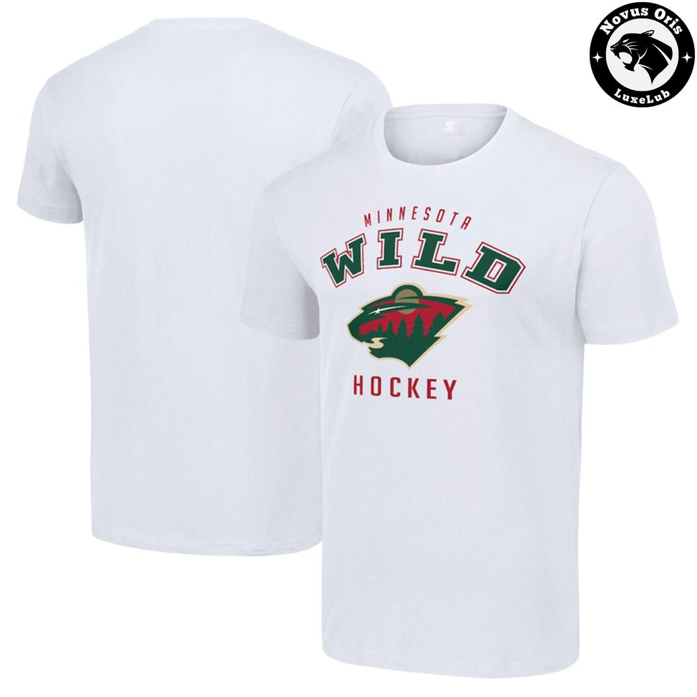 Minnesota Wild NHL Hockey Arch Logo Graphic T-Shirt