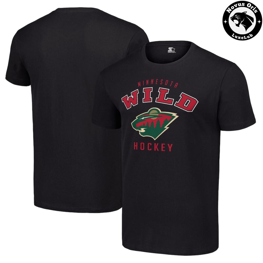 Minnesota Wild NHL Hockey Arch Logo Graphic T-Shirt