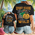 Minnesota Wild Spooky Season Pumpkin Hockey Shirt