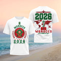 Morocco 2026 FIFA World Cup Football Tournament Fans Souvenir Sport Shirt - Limotees LLC