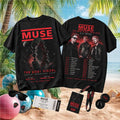 Muse The Wow Signal Tour 2026 North American Concert Rock Shirt