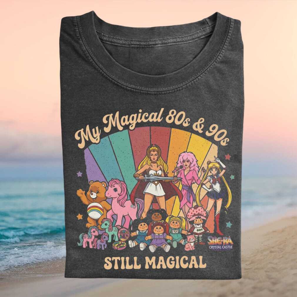 My Magical 80s And 90s Still Magical Retro Cartoon Nostalgia Shirt - Limotees LLC
