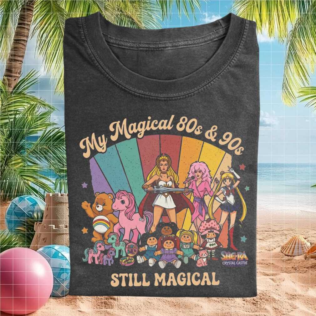 My Magical 80s And 90s Still Magical Retro Cartoon Nostalgia Shirt - Limotees LLC
