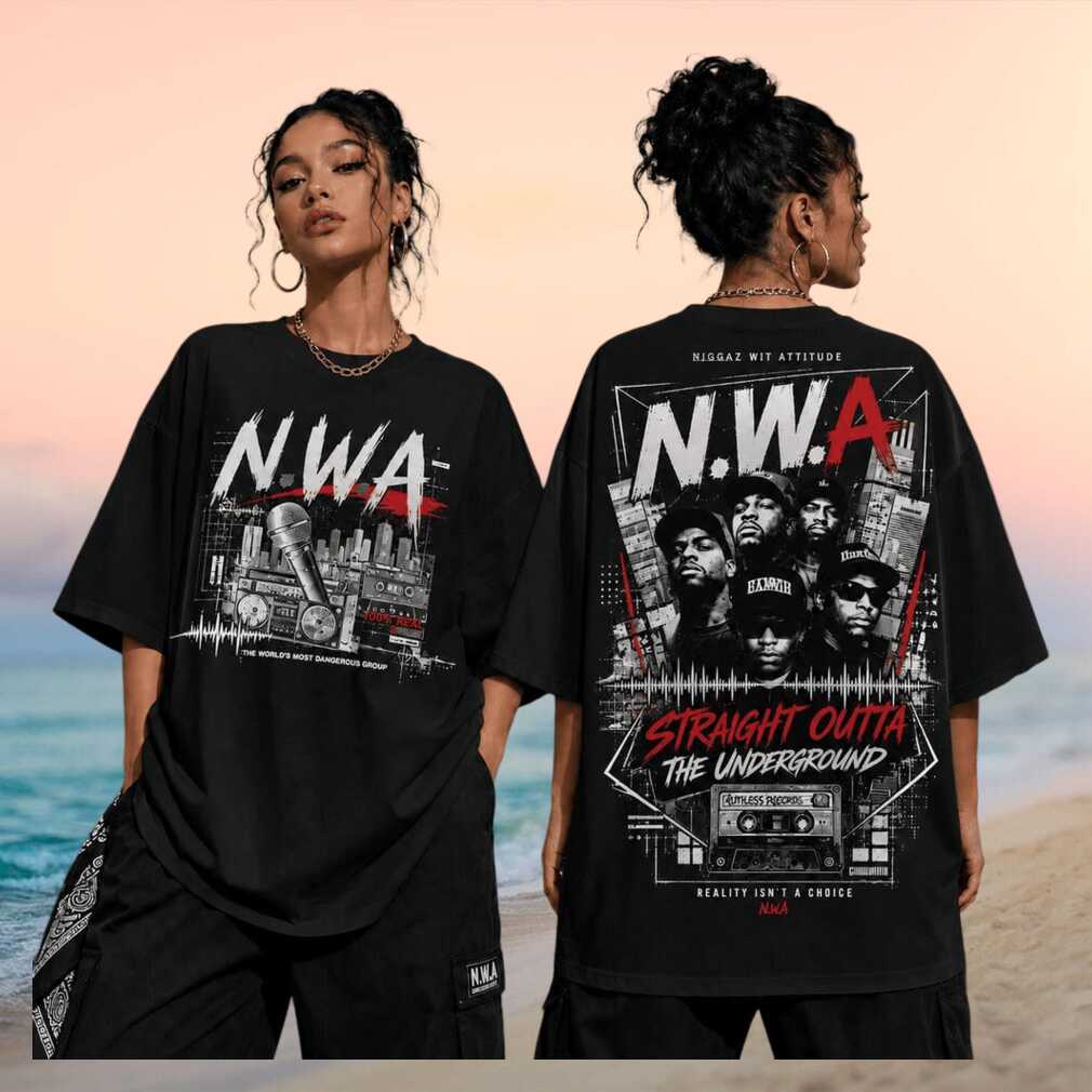 NWA Straight Outta Underground Hip Hop Legends Shirt - Limotees LLC