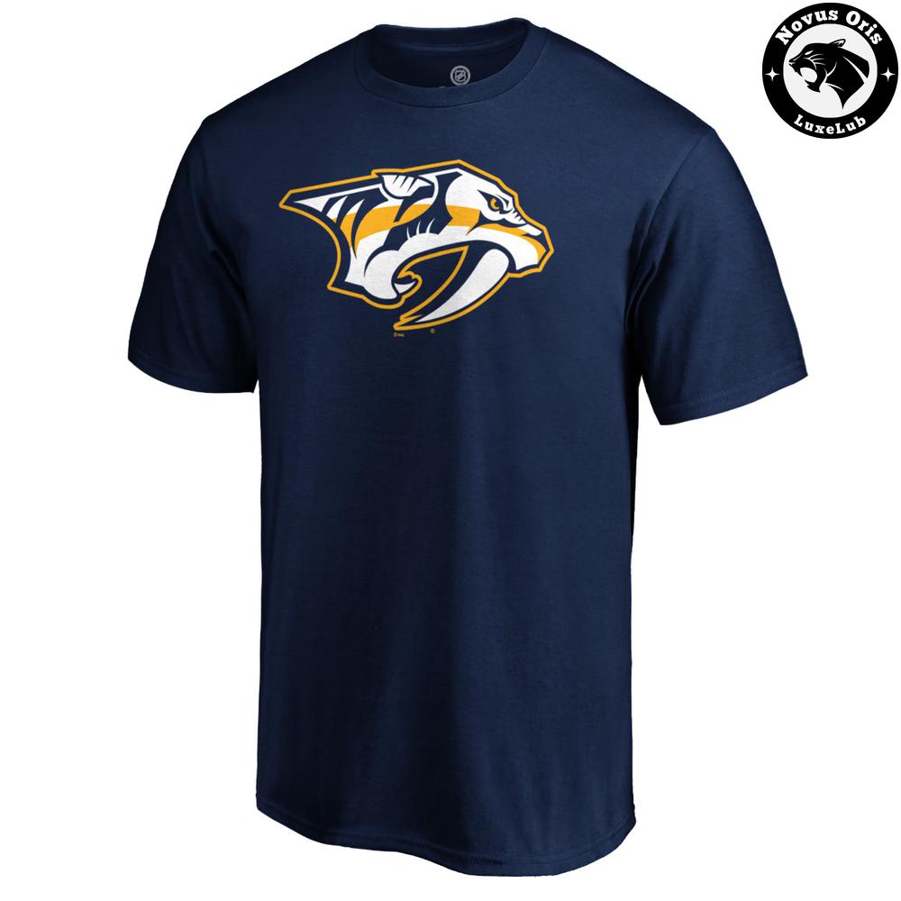 Nashville Predators NHL Hockey Arch Logo Graphic T-Shirt