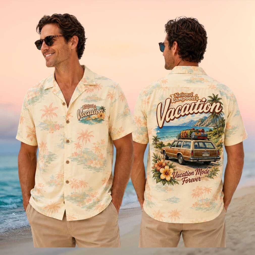 National Lampoon Vacation Movie 1983 Retro Summer Travel Men Women Fans Cotton Shirt