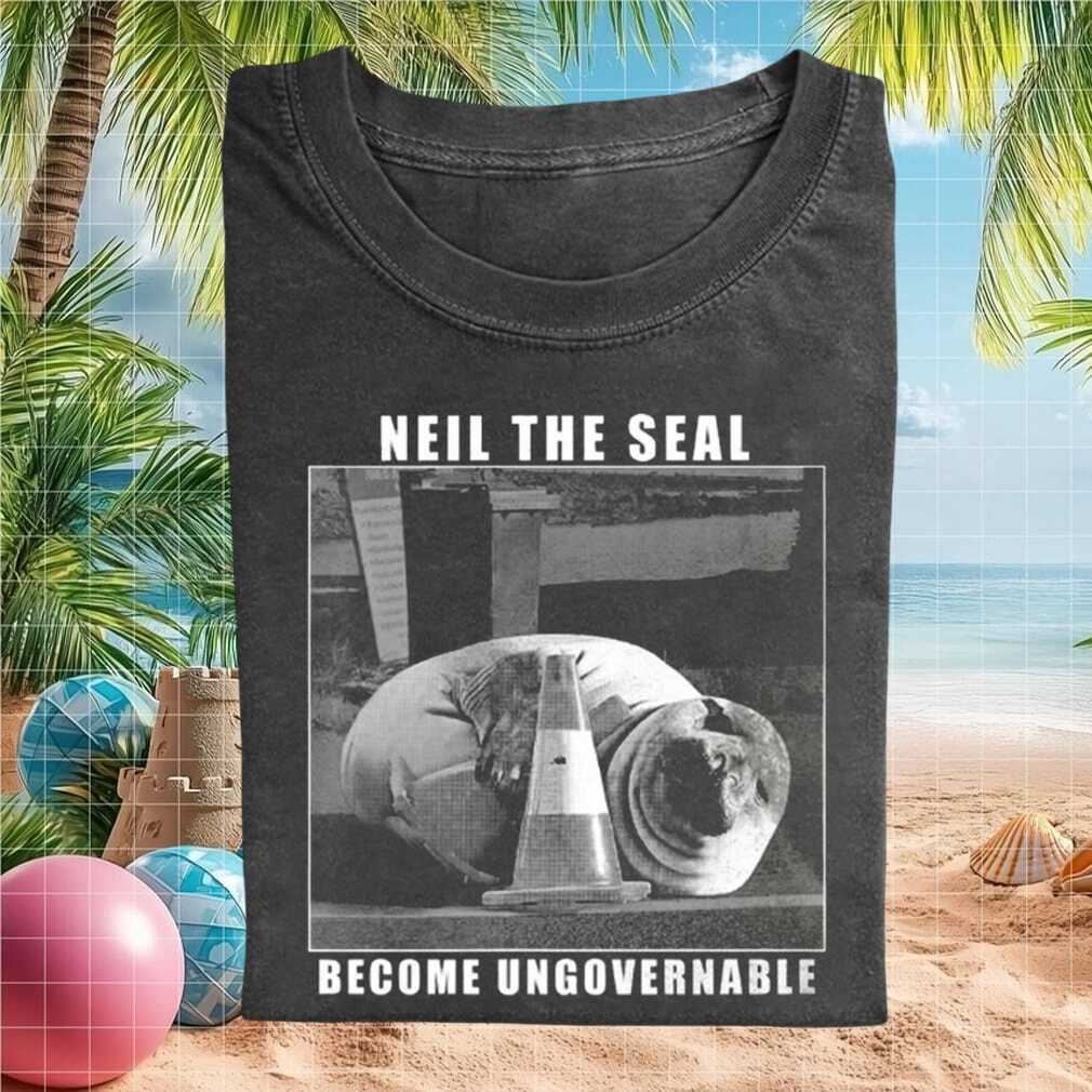 Neil The Seal Become Ungovernable Funny Internet Meme Vintage Animal Lover Shirt - Limotees LLC