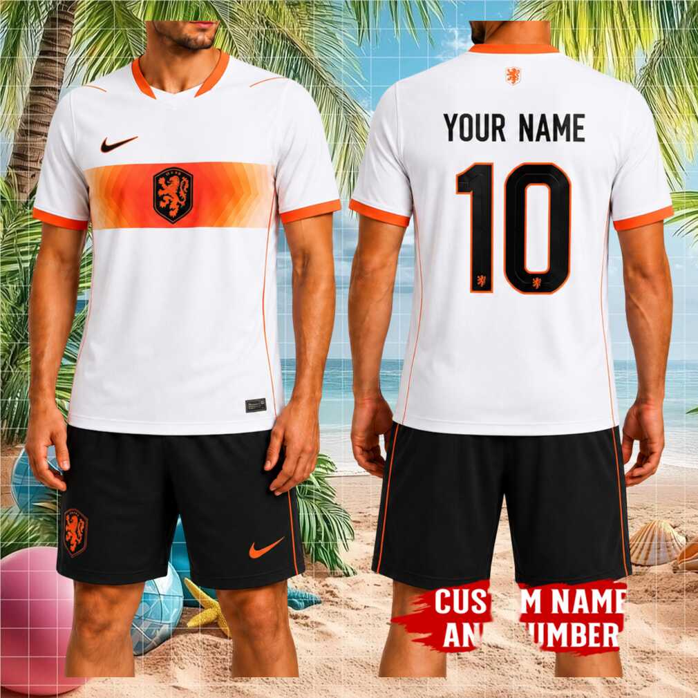 Netherlands National Football Team Customized Fan Gear Match Day Souvenir Women Shirt - Limotees LLC