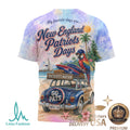 New England Patriots Beach Tropical Parrot Summer Men's T Shirt - Limotees LLC