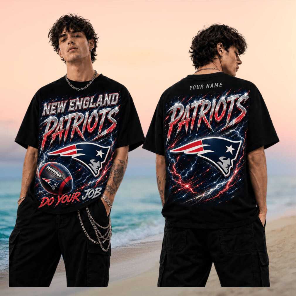 New England Patriots Do Your Job Football Fans Retro Vintage Personalized Name Men Women Shirt - Limotees LLC