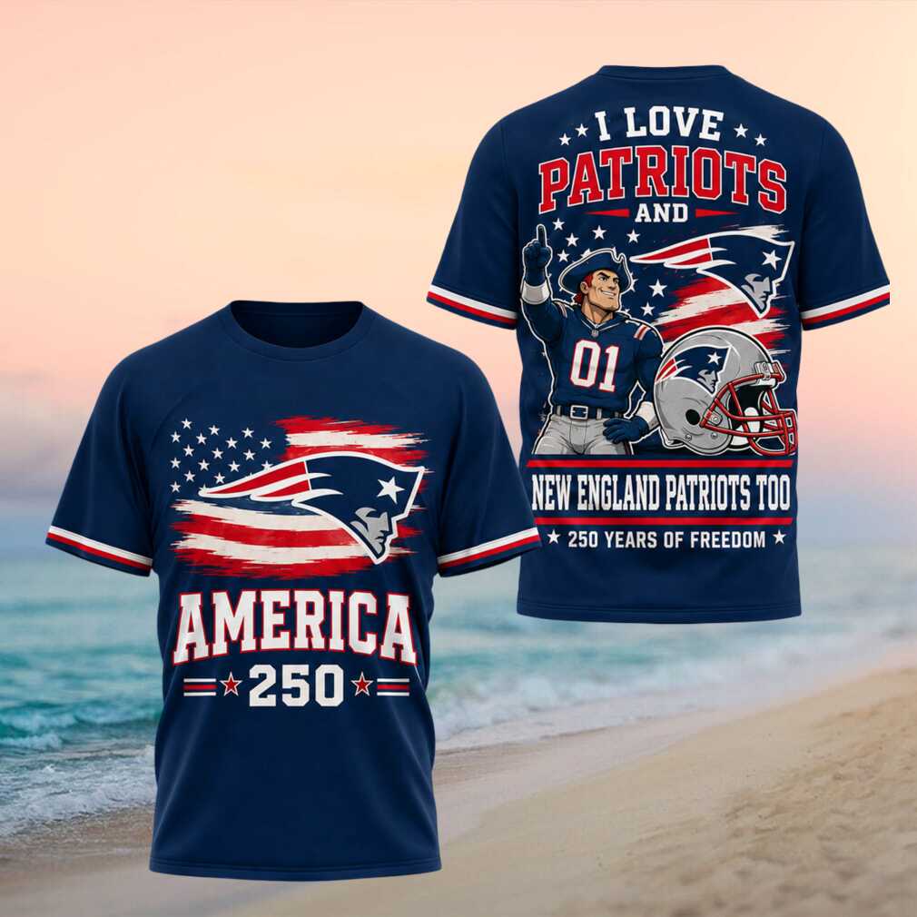 New England Patriots Football America 250 Years Of Freedom Vintage NFL Fan Shirt - Limotees LLC