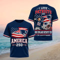 New England Patriots Football America 250 Years Of Freedom Vintage NFL Fan Shirt - Limotees LLC