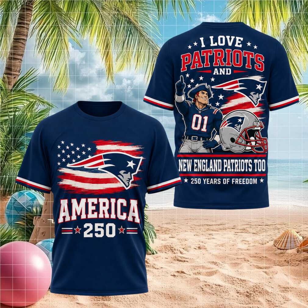 New England Patriots Football America 250 Years Of Freedom Vintage NFL Fan Shirt - Limotees LLC