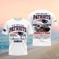 New England Patriots Football Helmet Stadium America Team Shirt - Limotees LLC