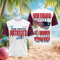 New England Patriots Hawaiian Stronger Than The Storm Shirt