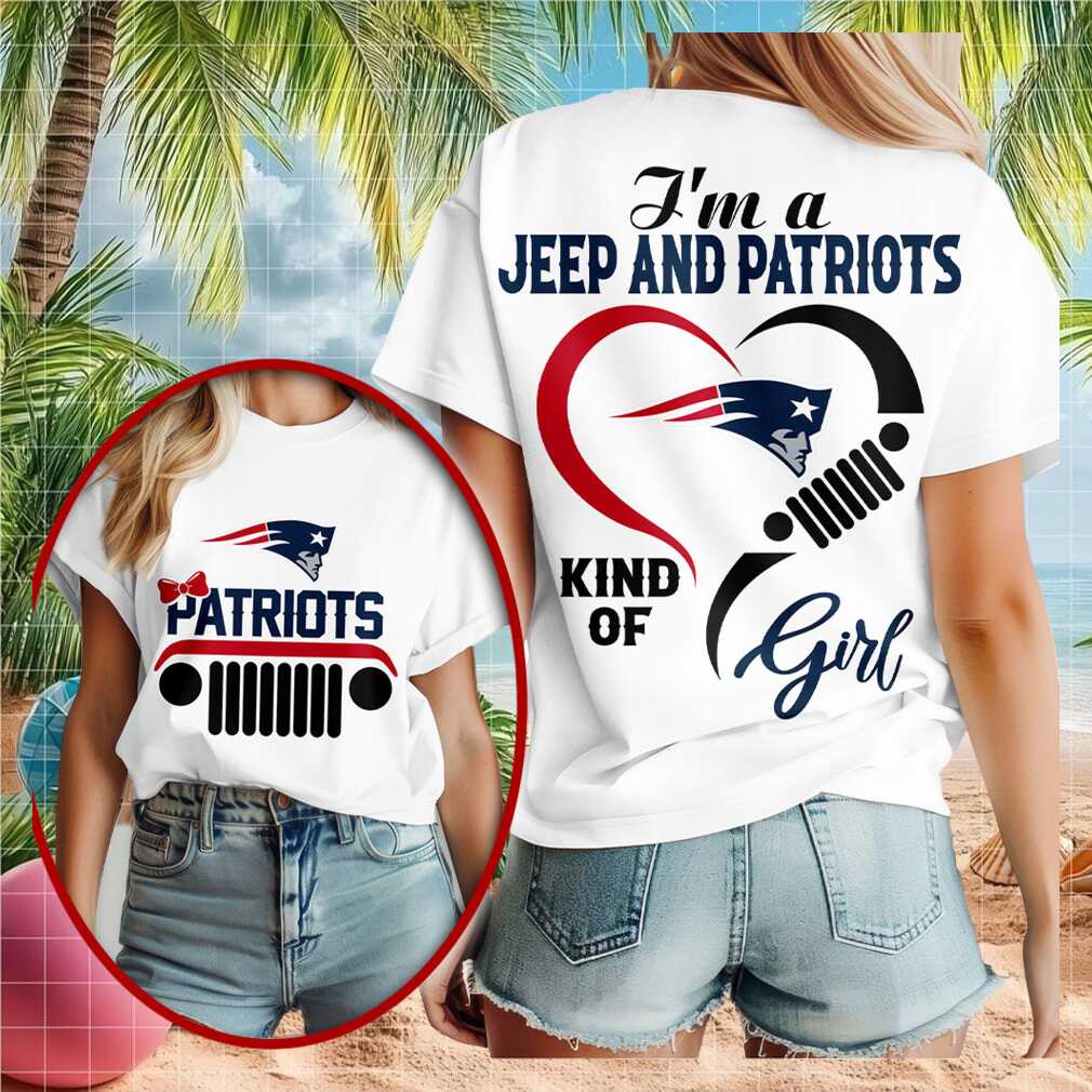 New England Patriots Jeep Heart Cute Grille Shirt