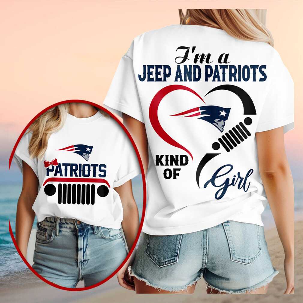 New England Patriots Jeep Heart Cute Grille Shirt