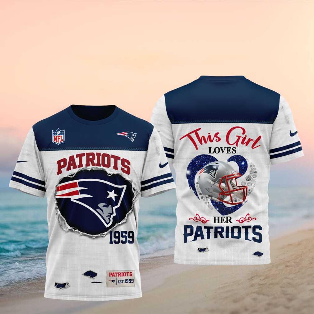 New England Patriots NFL Football Team 1959 Women Fans Shirt