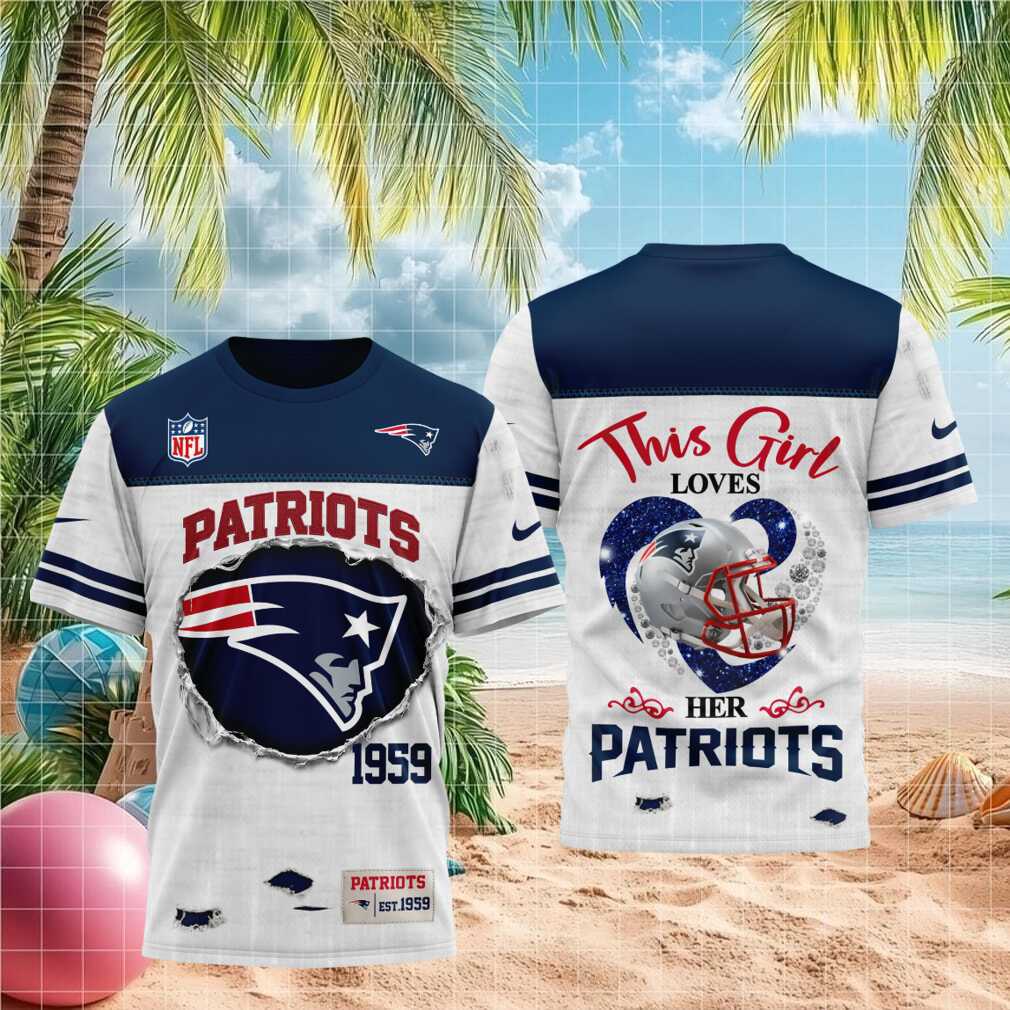 New England Patriots NFL Football Team 1959 Women Fans Shirt