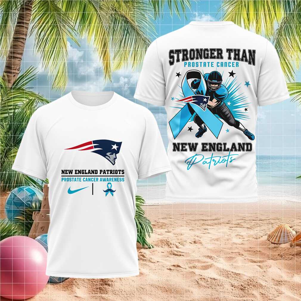 New England Patriots Stronger Than Prostate Cancer Shirt