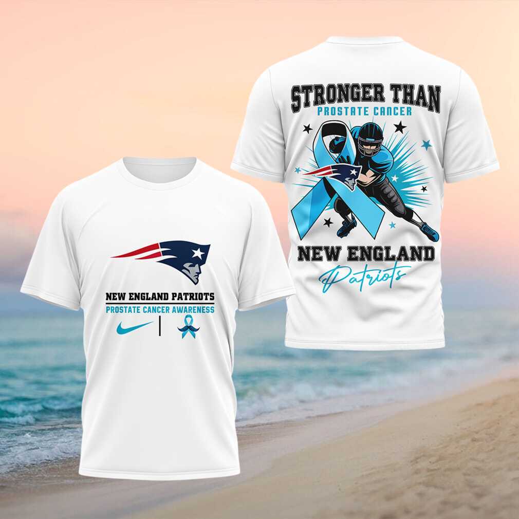 New England Patriots Stronger Than Prostate Cancer Shirt