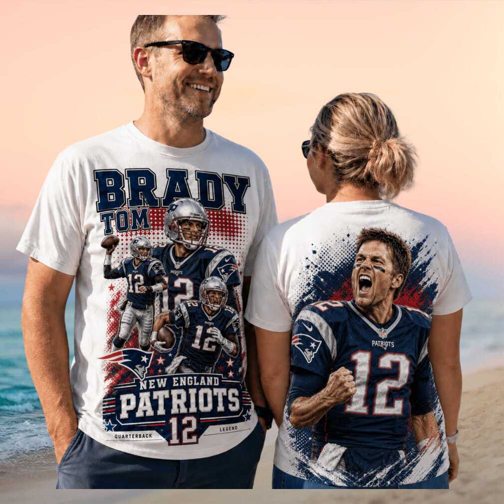 New England Patriots Tom Brady Quarterback Legend Football Shirt