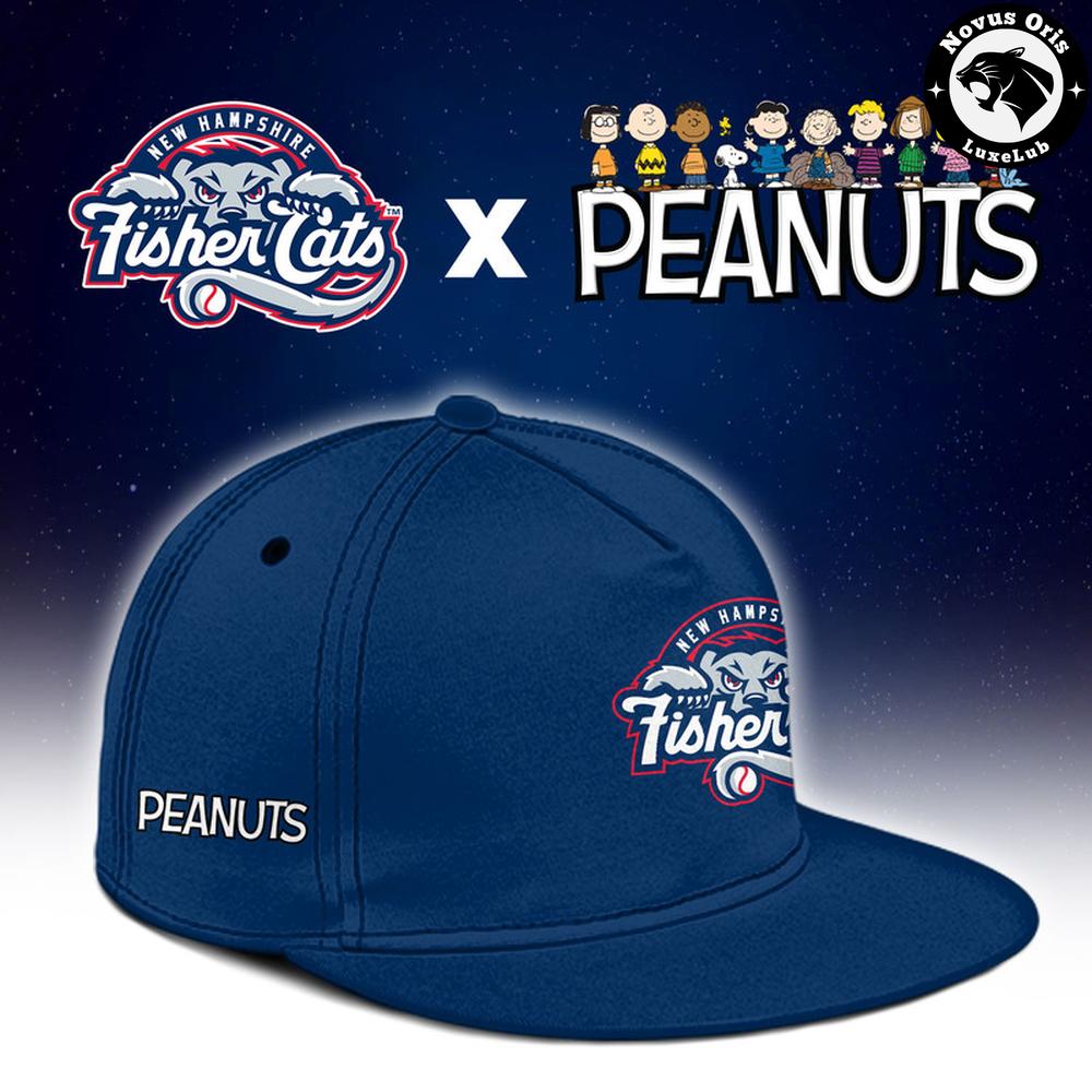 New Hampshire Fisher Cats x Peanuts Night Limited Edition Baseball Jersey