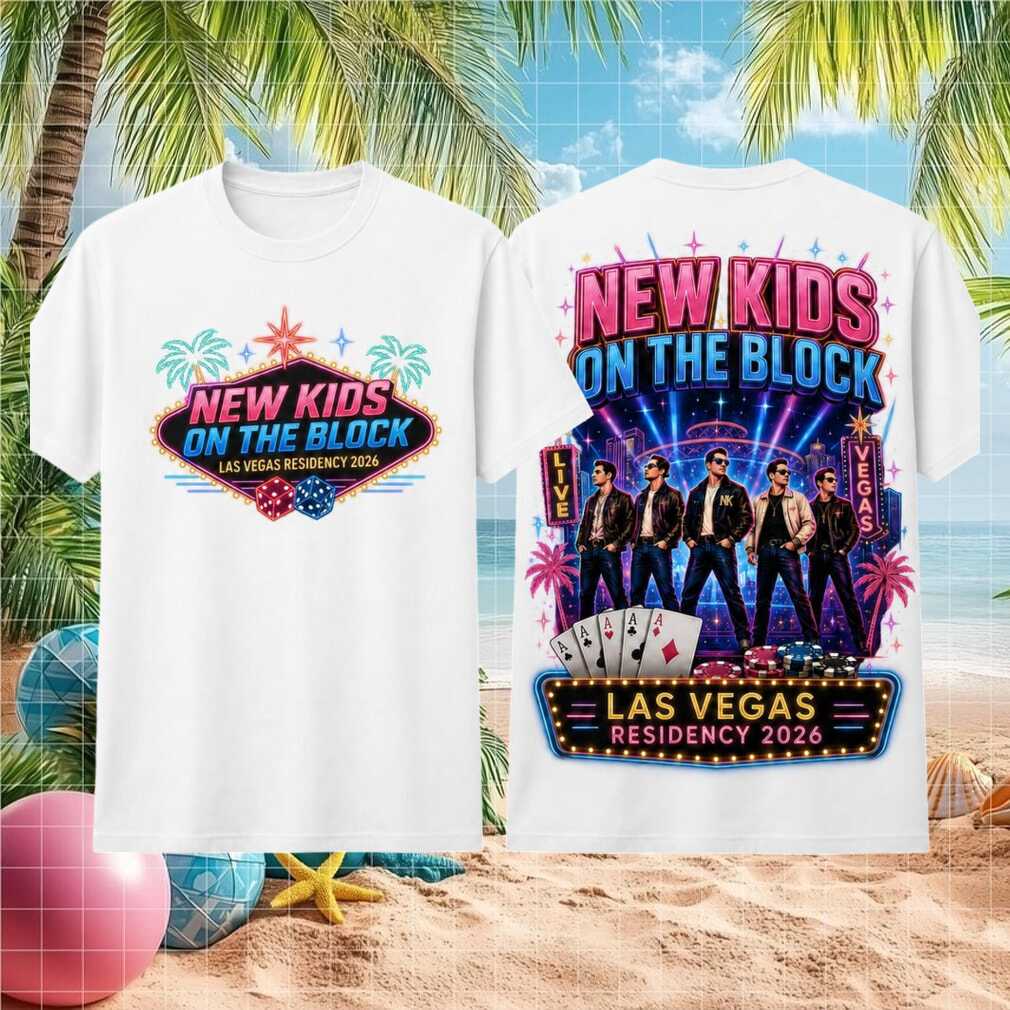 New Kids On The Block Las Vegas Residency 2026 Concert T Shirt