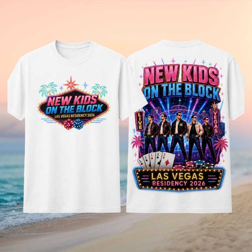 New Kids On The Block Las Vegas Residency 2026 Concert T Shirt