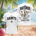 New Orleans Saints Bartender Cocktail Themed Football Fans Shirt - Limotees LLC