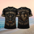 New Orleans Saints Biker Eagle Inked By Loyalty Football Shirt