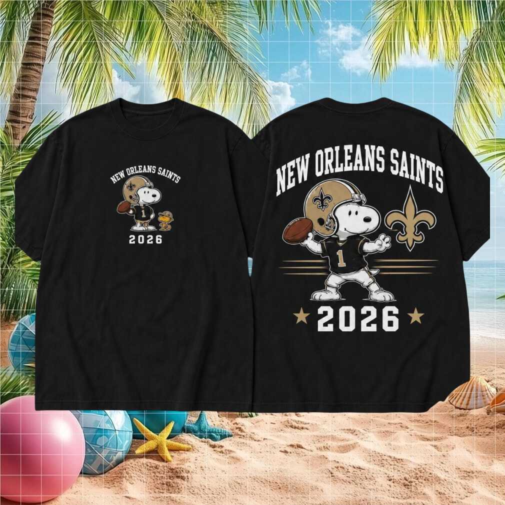 New Orleans Saints Football Snoopy 2026 Shirt