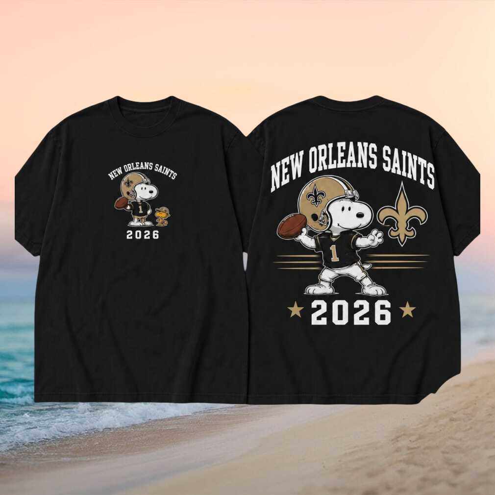 New Orleans Saints Football Snoopy 2026 Shirt