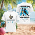 New Orleans Saints Stronger Than Prostate Cancer Shirt