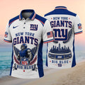 New York Giants Big Blue Stadium Skyline Wings Football Shirt