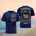 New York Giants Firefighter Axes And Flames Shirt - Limotees LLC