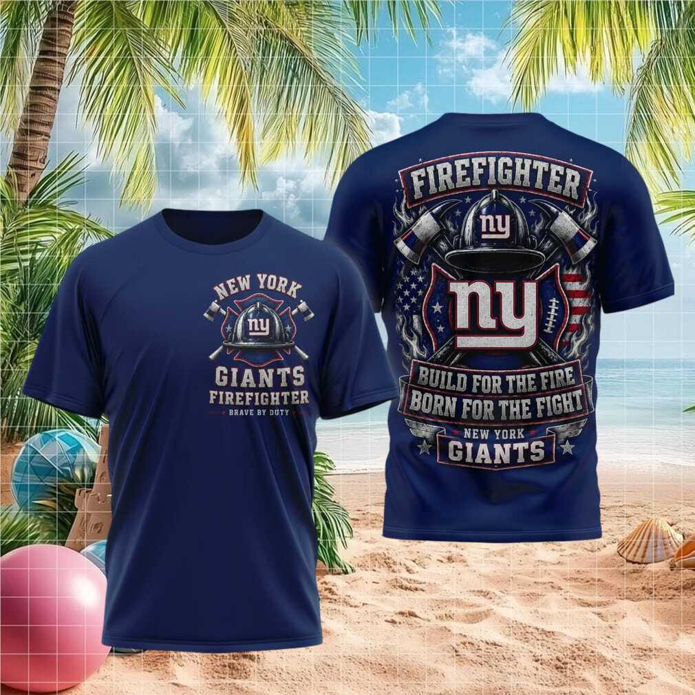New York Giants Firefighter Axes And Flames Shirt - Limotees LLC