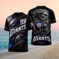 New York Giants Zeus Helmet Football Graphic Shirt