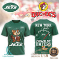 New York Jets Buc ee's Mascot Fueled By Haters Football T Shirt - Limotees LLC