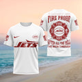 New York Jets Firefighter 2026 Retro Fire Dept Men Women Shirt