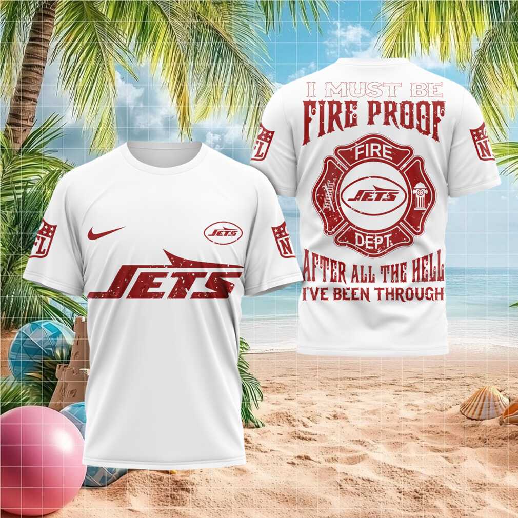 New York Jets Firefighter 2026 Retro Fire Dept Men Women Shirt