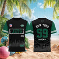 New York Jets Football Established 1959 Forged In Jet Retro Skyline Fans Shirt - Limotees LLC