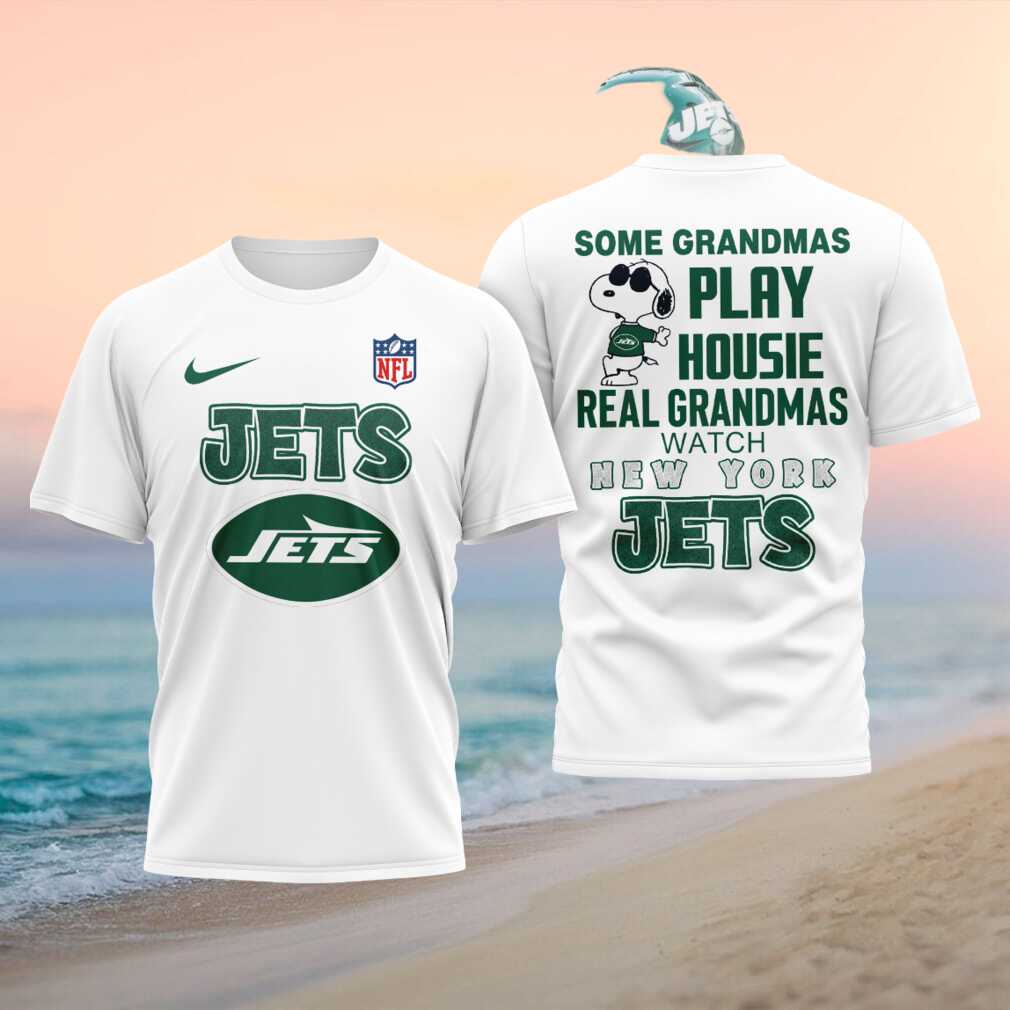 New York Jets Football Team Retro Grandmas Fans Shirt