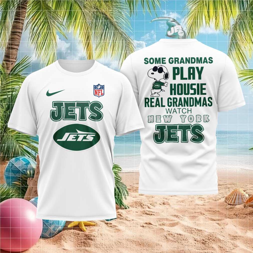 New York Jets Football Team Retro Grandmas Fans Shirt