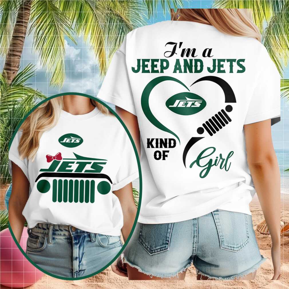 New York Jets Jeep Heart Cute Grille Shirt