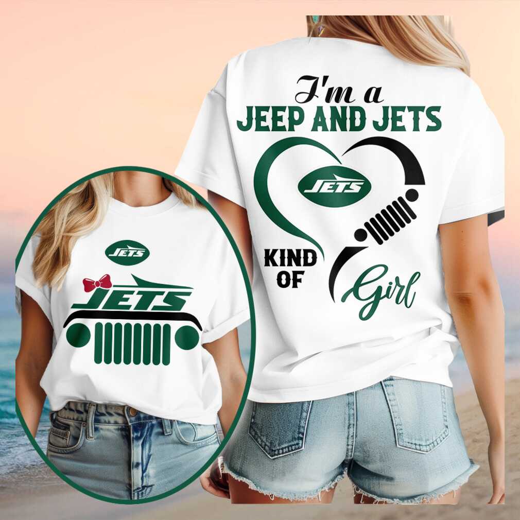 New York Jets Jeep Heart Cute Grille Shirt