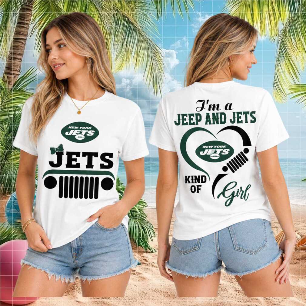 New York Jets Jeep Heartbeat Football Fan Shirt - Limotees LLC